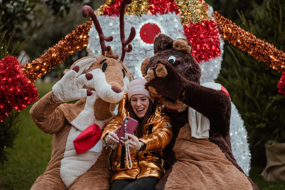 Orso Pom e Renna Lana - mascotte